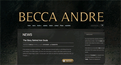 Desktop Screenshot of beccaandre.com