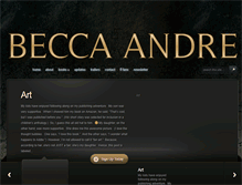 Tablet Screenshot of beccaandre.com